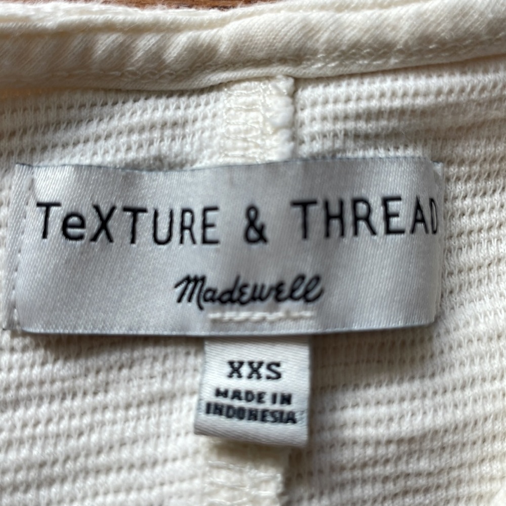 Texture And Thread Madewell Button Up Tank Top - image 4